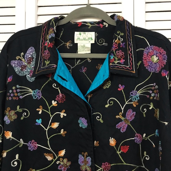 Vintage Quacker Factory Beaded Jacket - Picture 5 of 6